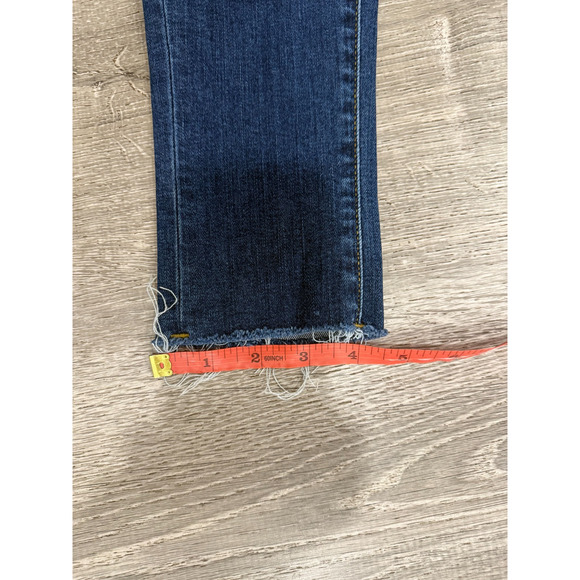 KANCAN Jeans Womens Size 3/25 Blue Denim Skinny ESTILO Distressed Raw Hem - Picture 6 of 8